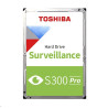 Toshiba interní HDD 8TB S300 Pro Surveillance (CMR) 3.5" SATA 512MB 7200RPM BULK / OEM