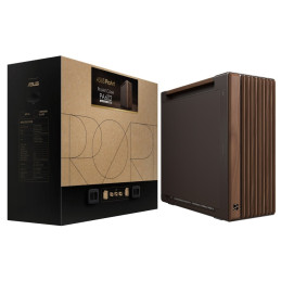 Skříň ASUS ProArt PA602 Walnut Wood Metal PWM Retro Brown