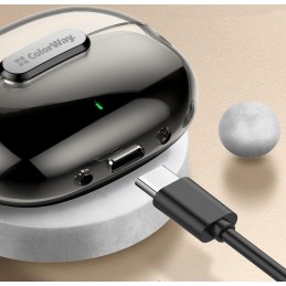 Colorway bezdrátová sluchátka + mikrofon/ TWS/ CW-TWS2BK/ černá