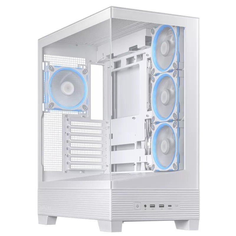 Skříň ASUS A31 PLUS TG ARGB White
