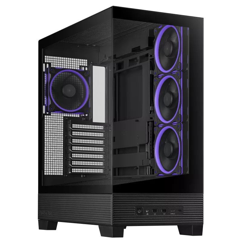 Skříň ASUS A31 PLUS TG ARGB Black