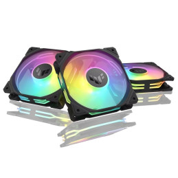 Ventilátor ASUS TUF Gaming TR120 FAN ARGB Black 3pack
