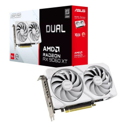VGA ASUS Dual Radeon RX 9060 XT 16G GDDR6 White