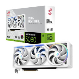 VGA ASUS ROG Astral GeForce RTX 5080 16GB GDDR7 White