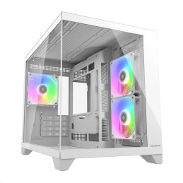 COUGAR PC skříň FV150 RGB White Mini tower
