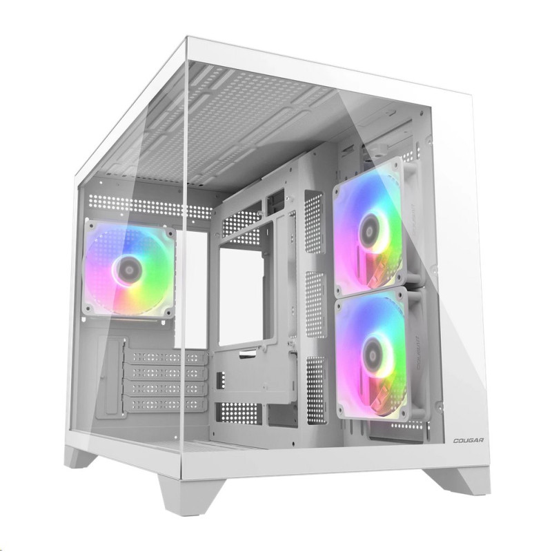COUGAR PC skříň FV150 RGB White Mini tower