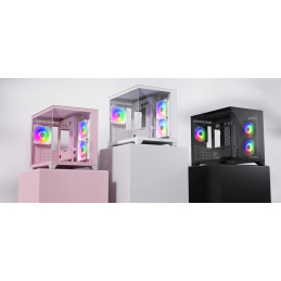 COUGAR PC skříň FV150 RGB White Mini tower