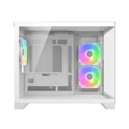 COUGAR PC skříň FV150 RGB White Mini tower