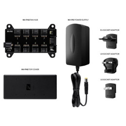 Noctua přílušentství NV-SPH1 8 Channel Fan Hub Set 5V/12V/24V, s power adaptérem
