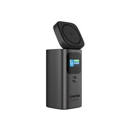 CANYON Qi2 magnetic power bank OnPower 150 15000mAh Aluminium Dark grey