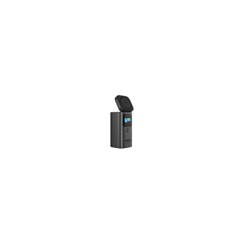 CANYON Qi2 magnetic power bank OnPower 150 15000mAh Aluminium Dark grey