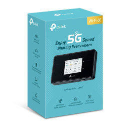 TP-Link M8550 Bezdrátový přenosný Gigabitový Wi-Fi 6E router s 5G