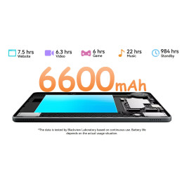 BLACKVIEW Tab 20 Kids BLUE WiFi 10.1-inch 800x1280 HD 60Hz Unisoc Tiger T310 2Hz 4GB + 64GB 6600mAh  Cam 5MP/8MP WiFi5