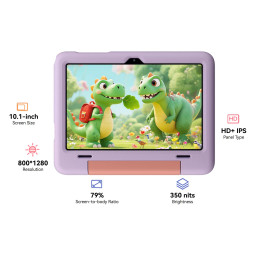BLACKVIEW Tab 20 Kids PURPLE WiFi 10.1-inch 800x1280 HD 60Hz Unisoc Tiger T310 2Hz 4GB + 64GB 6600mAh Cam 5MP/8MP WiFi5