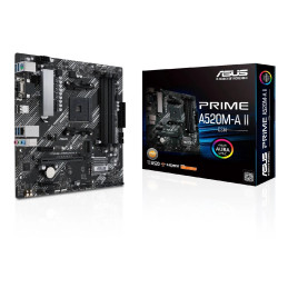 MB ASUS Prime A520M-A II/CSM /AM4/2xDDR4/M.2/HDMI/DP/D-sub/mATX