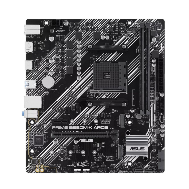 MB ASUS Prime B550M-K ARGB /AM4/2xDDR4/M.2/HDMI/DP/mATX
