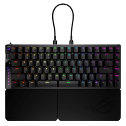ASUS KB ROG Falcata (ROG HFX Magnetic V2 / PBT), magnetická, bezdrátová, ARBG, USB-C, US