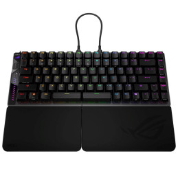 ASUS KB ROG Falcata (ROG HFX Magnetic V2 / PBT), magnetická, bezdrátová, ARBG, USB-C, US