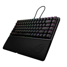 ASUS KB ROG Falcata (ROG HFX Magnetic V2 / PBT), magnetická, bezdrátová, ARBG, USB-C, US