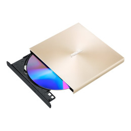 DVD ASUS ZenDrive U9M, USB-C/A, slim, externí, zlatá