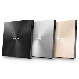 DVD ASUS ZenDrive U9M, USB-C/A, slim, externí, černá