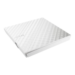 DVD ASUS SDRW-08D2S-U Lite, slim, externí, bílá