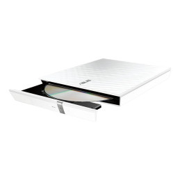 DVD ASUS SDRW-08D2S-U Lite, slim, externí, bílá