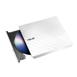 DVD ASUS SDRW-08D2S-U Lite, slim, externí, bílá