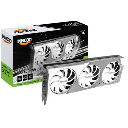VGA INNO3D NVIDIA GeForce RTX 5070 Ti X3 OC 16GB GDDR7, White
