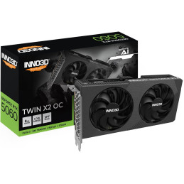 VGA INNO3D NVIDIA GeForce RTX 5060 Twin X2 OC V2 8GB GDDR7
