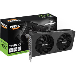VGA INNO3D NVIDIA GeForce RTX 5050 Twin X2 8GB GDDR6