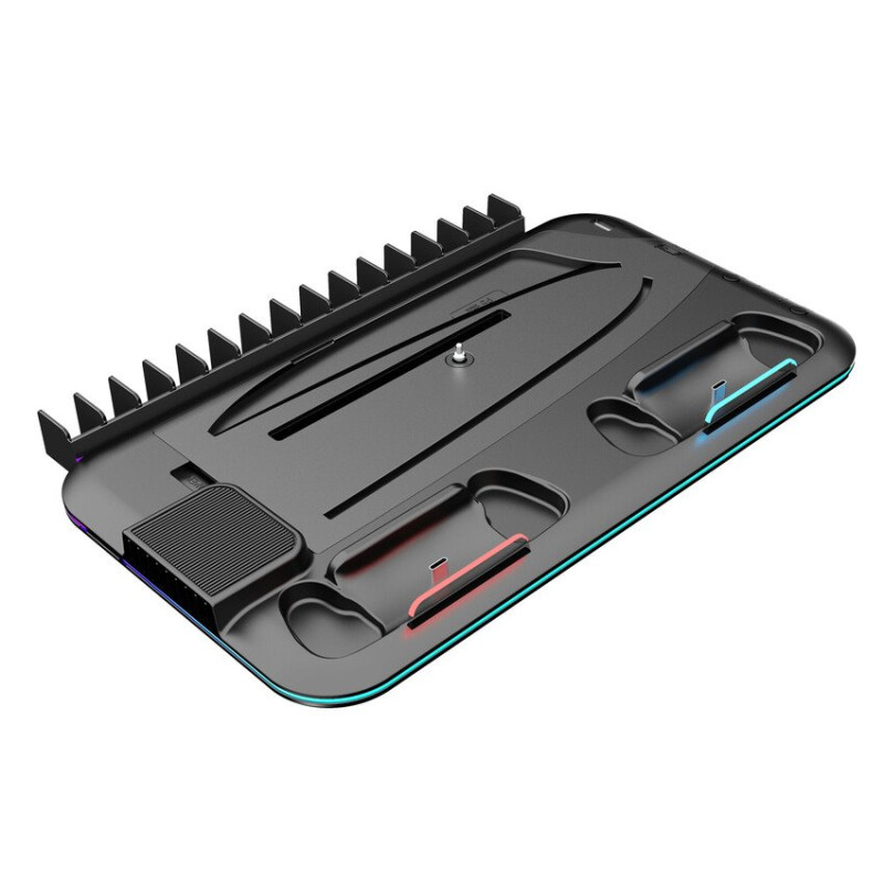 CANYON CS-51 chladící stojan pro PS5 s RGB,  Slim/DE nabíjecí, Black