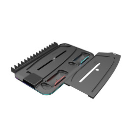 CANYON CS-51 chladící stojan pro PS5 s RGB,  Slim/DE nabíjecí, Black
