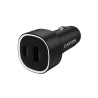 CANYON car charger OnDrive 48 PD 48W USB-A+USB-C Black