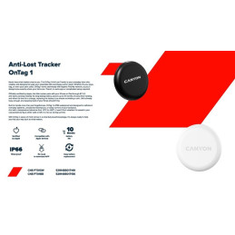 CANYON smart tag ONTAG 1 iOS White