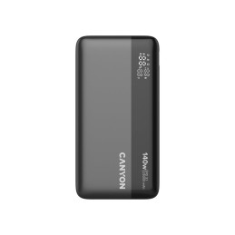 CANYON Power Bank PB-240, 25000mAh PD140W, dark grey