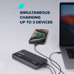 CANYON Power Bank PB-240, 25000mAh PD140W, dark grey