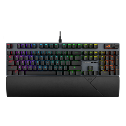 ASUS KB ROG Strix Scope II X (ROG NX Snow V2 / PBT), mechanická, drátová, USB-A, USB-C, US
