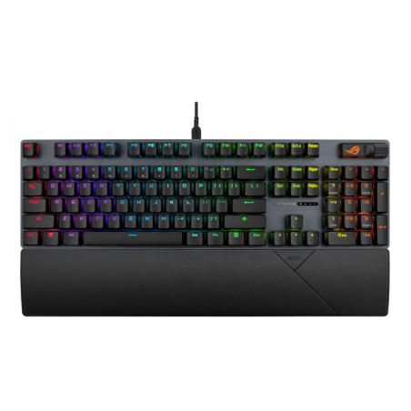ASUS KB ROG Strix Scope II X (ROG NX Snow V2 / PBT), mechanická, drátová, USB-A, USB-C, US
