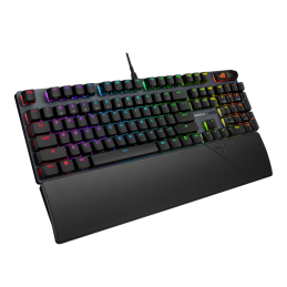 ASUS KB ROG Strix Scope II X (ROG NX Snow V2 / PBT), mechanická, drátová, USB-A, USB-C, US