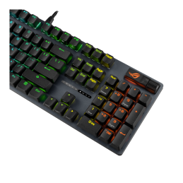 ASUS KB ROG Strix Scope II X (ROG NX Snow V2 / PBT), mechanická, drátová, USB-A, USB-C, US