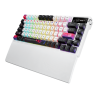 ASUS KB ROG AZOTH X (ROG NX Snow V2 / PBT), mechanická, bezdrátová, USB-A, 75%, US