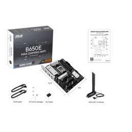 MB ASUS B650E Max Gaming WIFI /AM5/4xDDR5/M.2/W6E+BT5.3/HDMI/DP/ATX