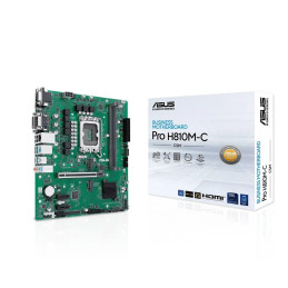 MB ASUS Pro H810M-C-CSM /LGA1851/2xDDR5/M.2/HDMI/DP/DVI-D/D-sub/mATX