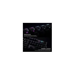 ASUS KB ROG STRIX SCOPE II (ROG RX RED / PBT), mechanická, drátová, US