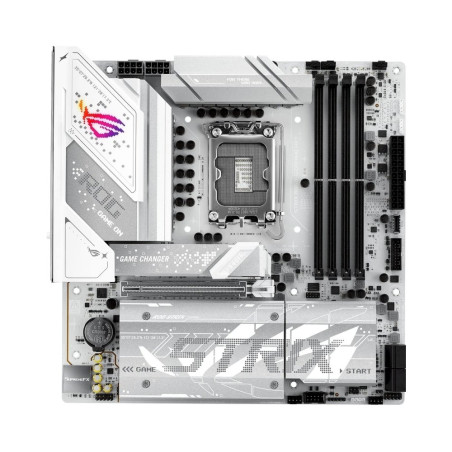 MB ASUS ROG Strix B860-G Gaming WIFI /LGA1851/4xDDR5/M.2/W7+BT5.4/HDMI/DP/USB4/mATX/White