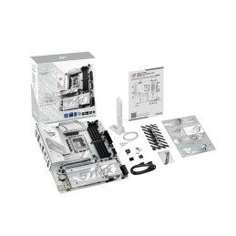 MB ASUS ROG Strix B860-G Gaming WIFI /LGA1851/4xDDR5/M.2/W7+BT5.4/HDMI/DP/USB4/mATX/White