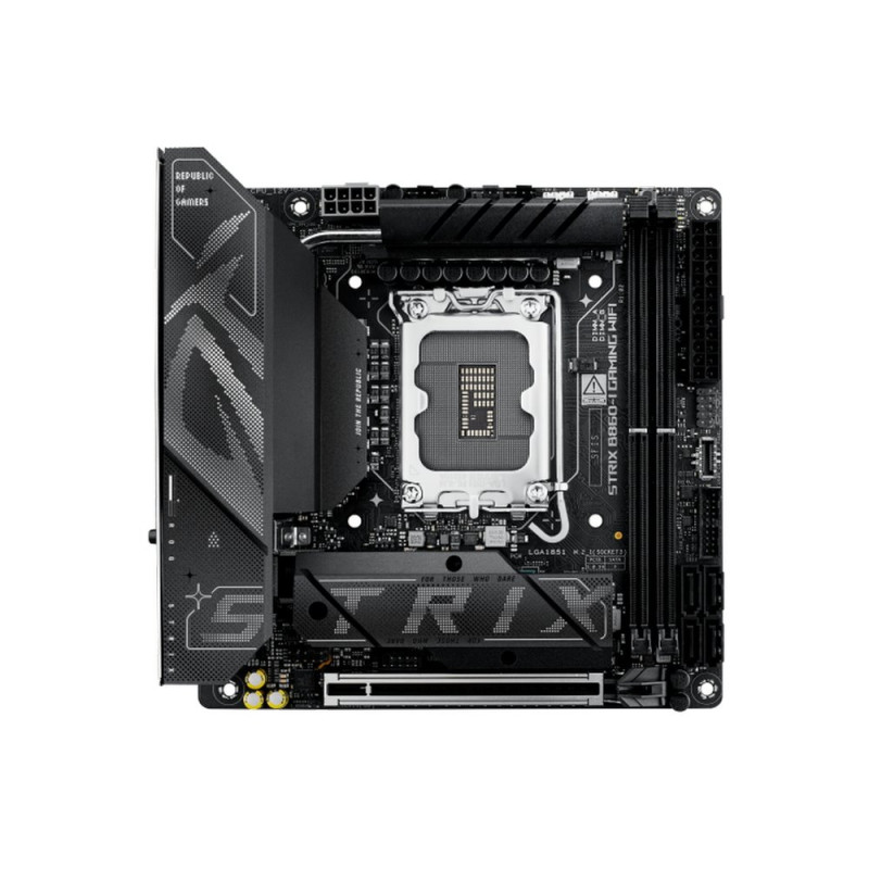 MB ASUS ROG Strix B860-I Gaming WIFI /LGA1851/2xDDR5/M.2/W7+BT5.4/HDMI/DP/USB4/mITX
