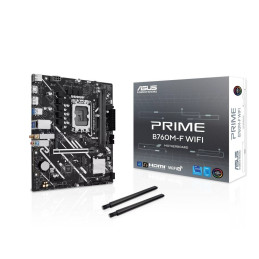 MB ASUS Prime B760M-F WIFI /LGA1700/2xDDR5/M.2/W6+BT5.3/HDMI/DP/mATX