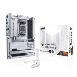 MB ASUS TUF Gaming B850-BTF WIFI W /AM5/4xDDR5/M.2/W7+BT5.4/HDMI/DP/ATX/White